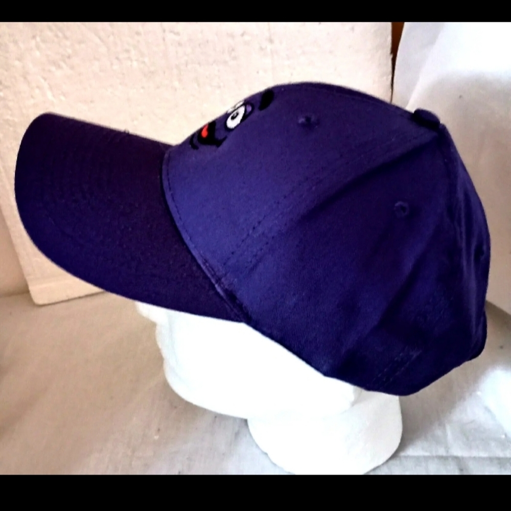 McDonalds Restaurant Grimace Face Purple Cap Hat New OSFM - Picture 3 of 5